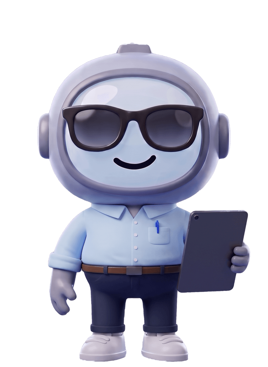 BüroKollege – Hemd, Chino und Tablet